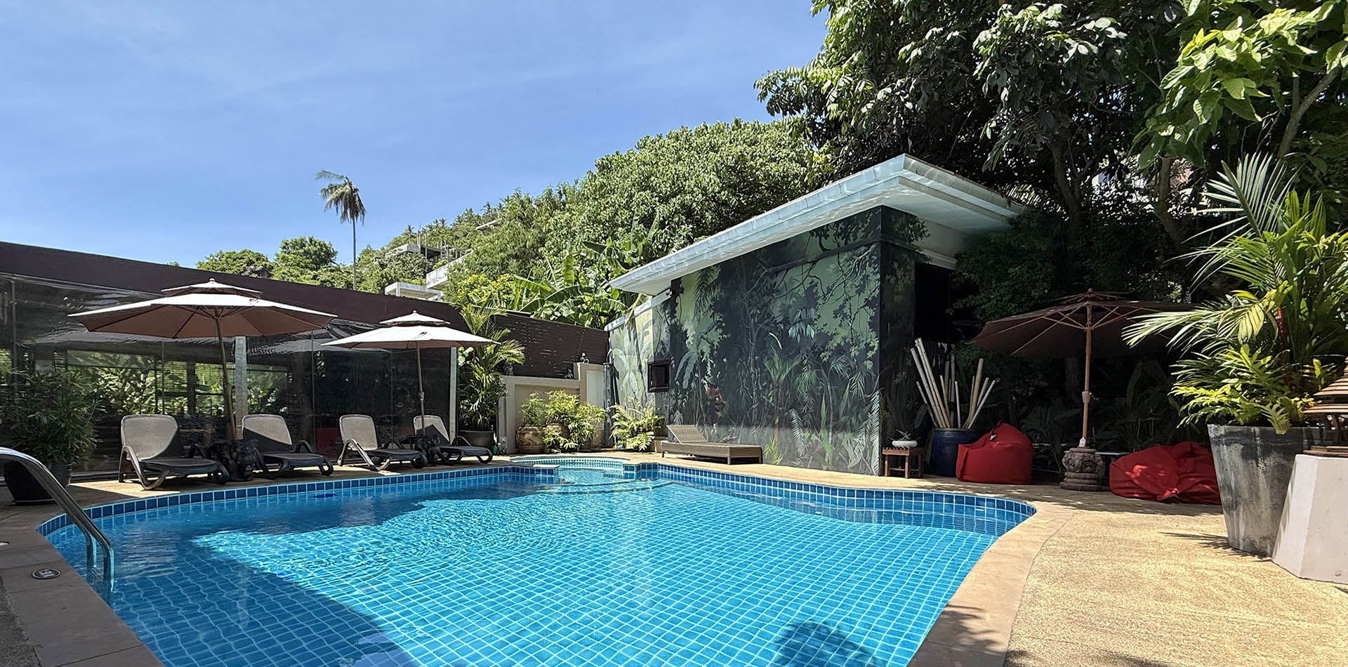 Swimming pool Samui Baan Sukreep Swimming pool Samui Baan Sukreep